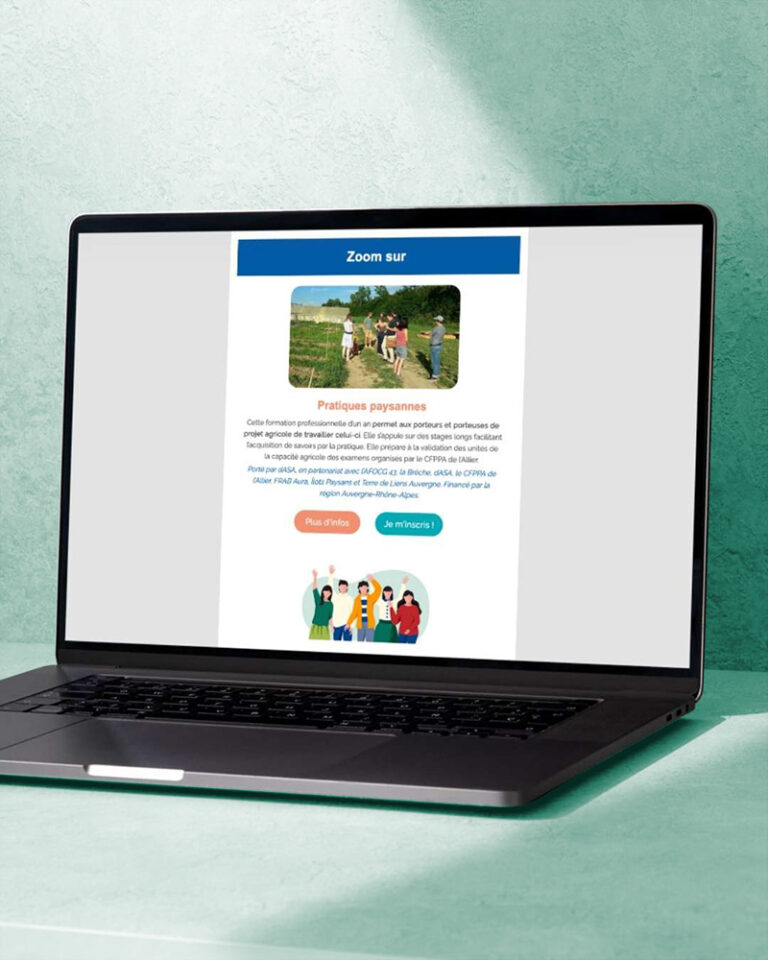 2 newsletters en 2025 – Pour le Crefad Auvergne