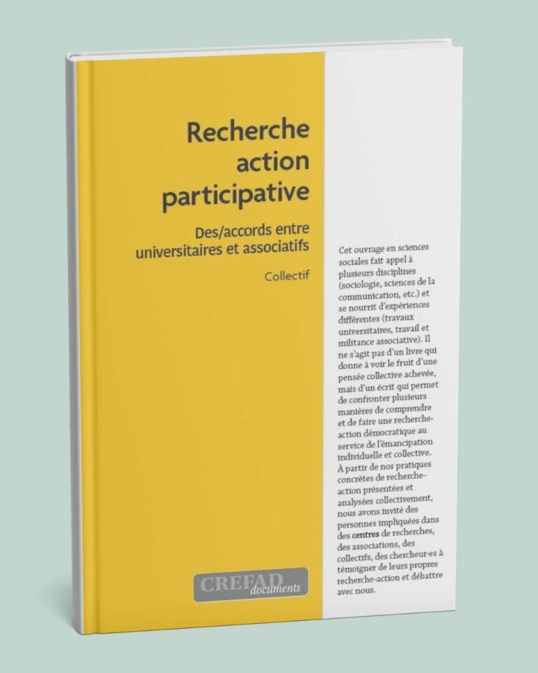 Livre « Recherche action participative » – Pour le Réseau des Créfad