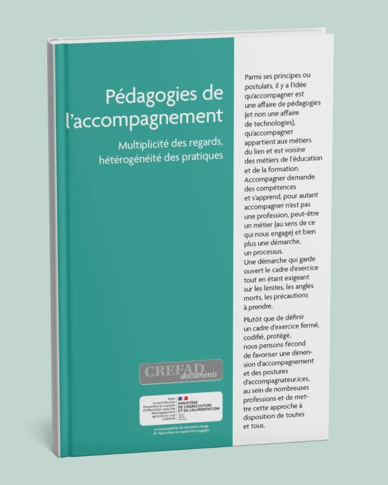 Livre « Pédagogies de l’accompagnement » – Pour le Réseau des Créfad